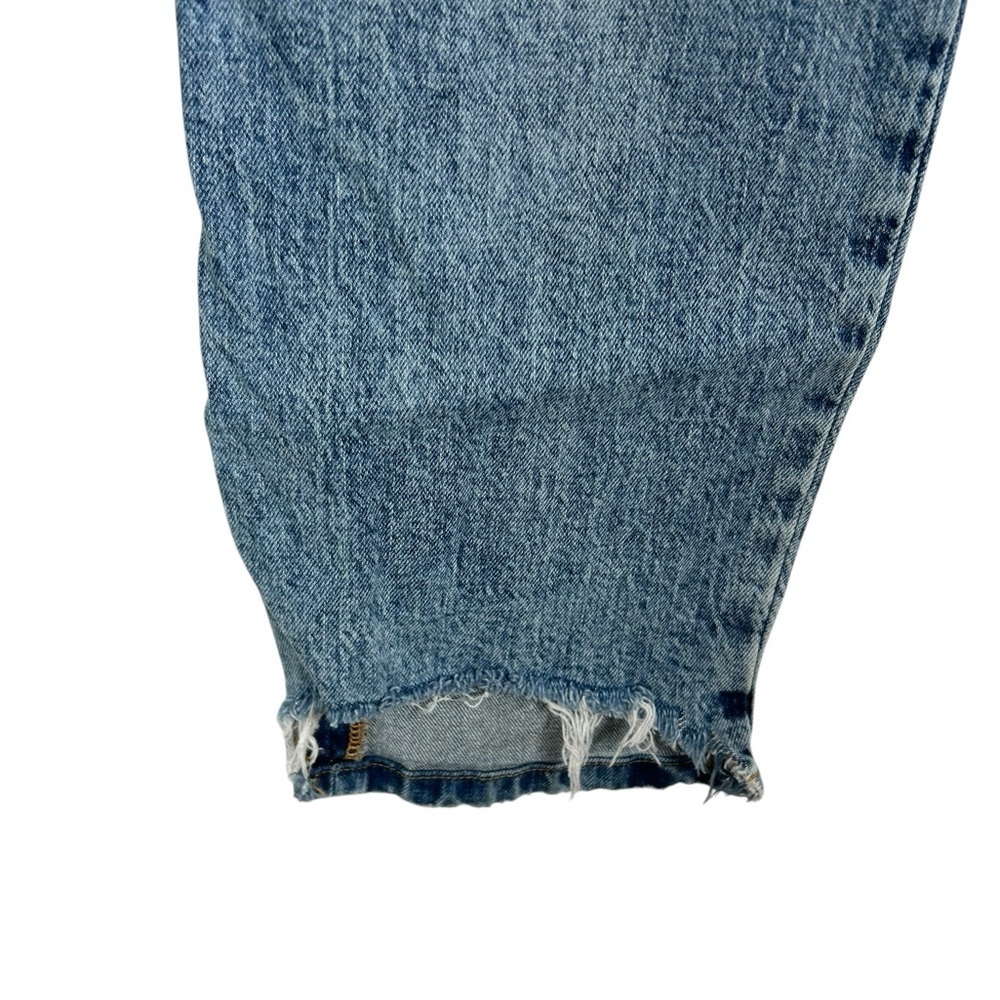 Anthropologie Pilcro Acid Wash Distressed High Waisted Jeans Womens Size 27 - Picture 7 of 13